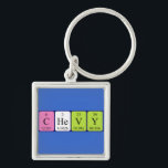 Chaveiro Chevy periódico keyring do nome da mesa<br><div class="desc">Chevy se soletrava como C He V Y (Carbon Helium Vanadium Yttrium) em um teclado para o cientista em você. Não consegues encontrar o que queres?</div>