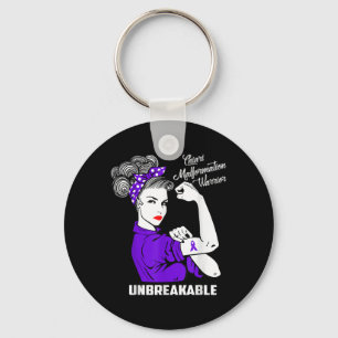 Chaveiro Chiari Malformation Warrior Camisas Inseparáveis