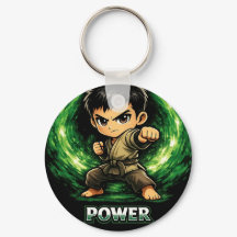 Chibi Dojo Pulseira Centro de Poder
