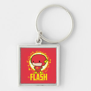 Chaveiro Chibi Flash com eletricidade