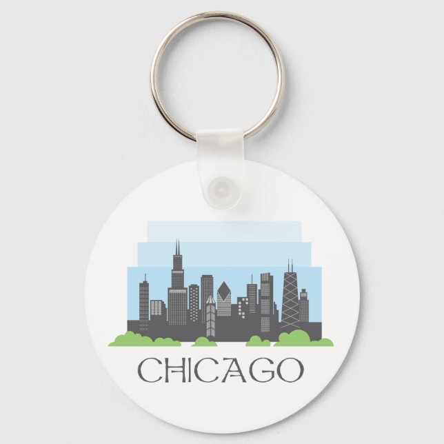 Chaveiro Chicago (Frente)