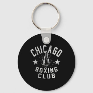 Chaveiro Chicago Boxing Club - Vintage Chi-town Retro Boxer