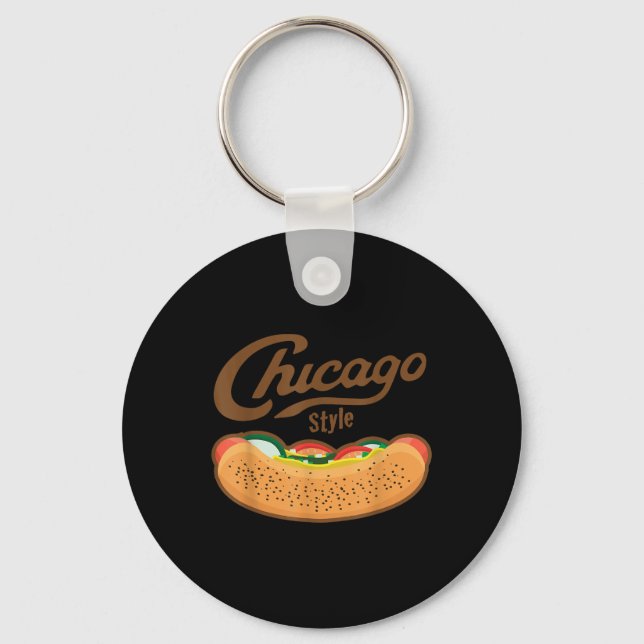 Chaveiro Chicago Style Hot Dog Summer (Frente)