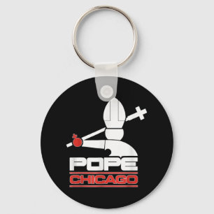Chaveiro Chicago White Cassox Pope Leo T-shirt.png
