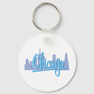 Chaveiro Chicago Windy City Skyline