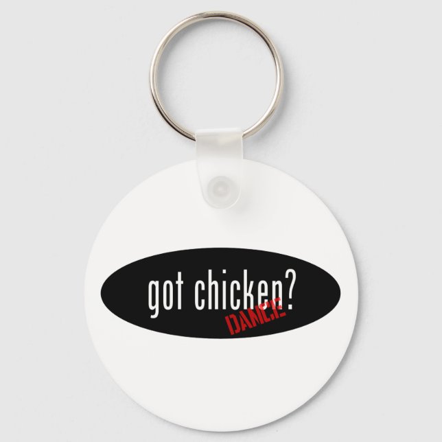 Chaveiro Chicken Dance Items - Tem frango (Frente)