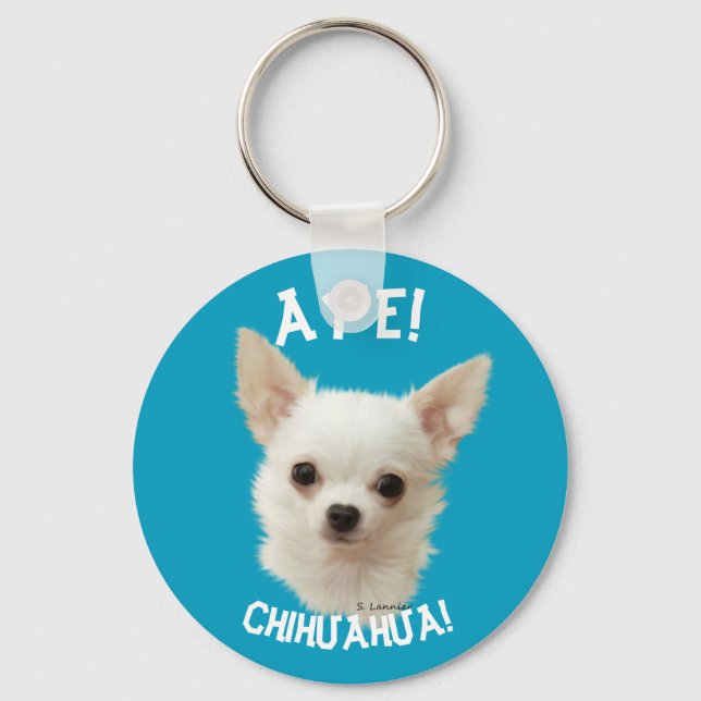 Chaveiro Chihuahua branco, Aye Chihuahua (Frente)