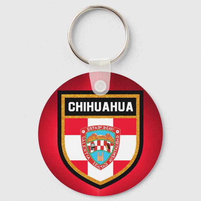 Chaveiro Chihuahua Flag (Frente)