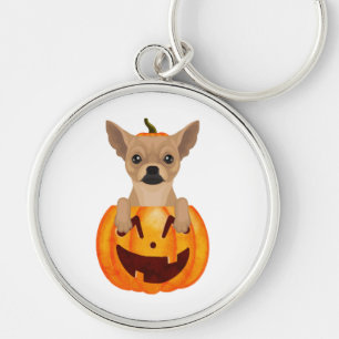 Chaveiro Chihuahua Pumpkin