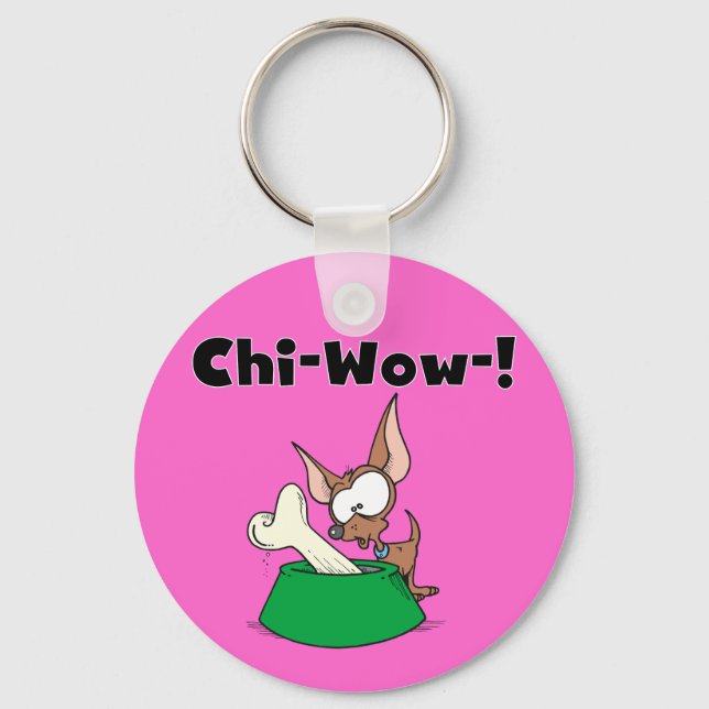 Chaveiro Chihuhua Chi-Wow T-shirts e presentes (Frente)