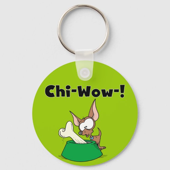 Chaveiro Chihuhua Chi-Wow T-shirts e presentes (Frente)