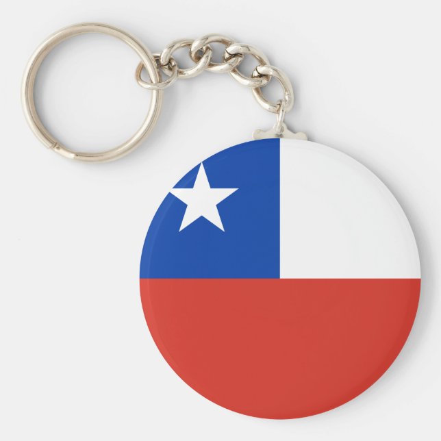 Chaveiro Chile (Chilean) Flag (Frente)