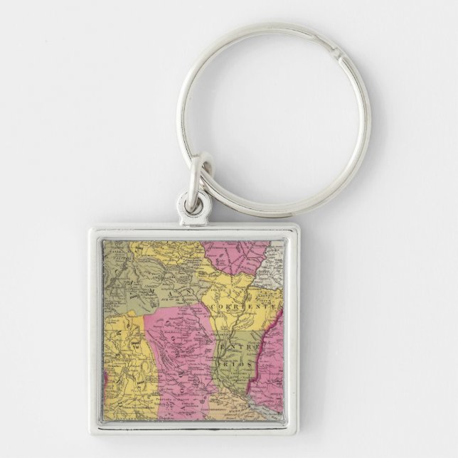 Chaveiro Chili, La Plata E Uruguai (Frente)