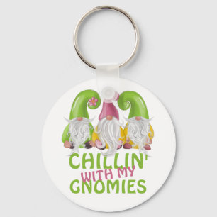 Chaveiro Chillin Com Meu Gnomies Gnomo Humor