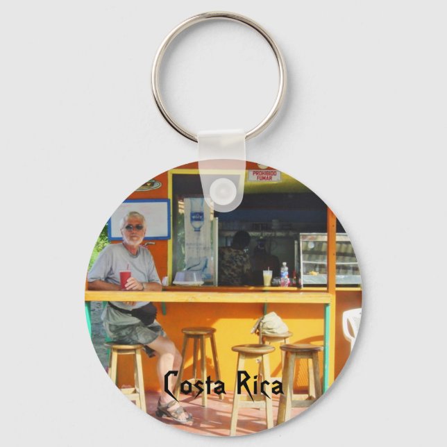 Chaveiro Chillin' Out na Costa Rica (Frente)