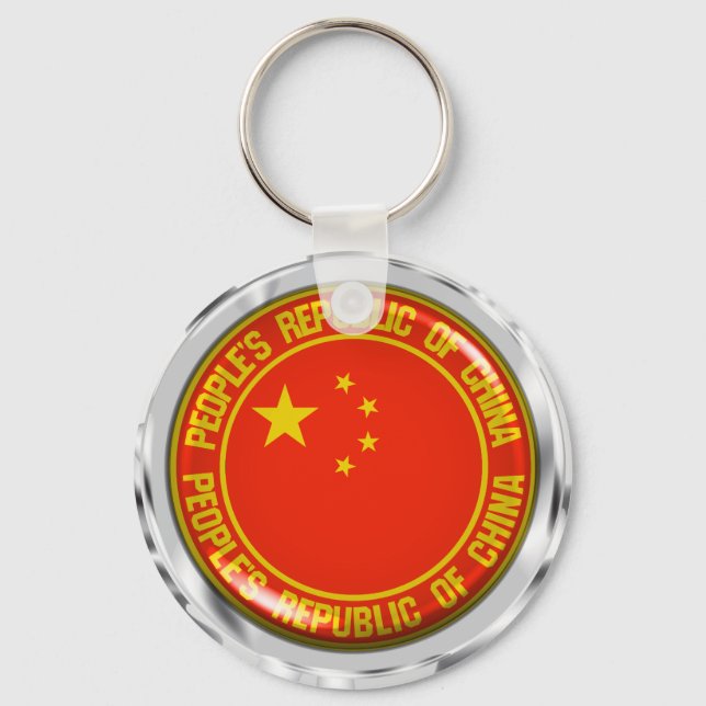 Chaveiro China Round Emblem (Frente)