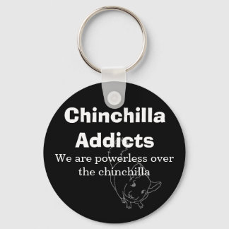 Chaveiro Chinchilla Addicts, somos impotentes...