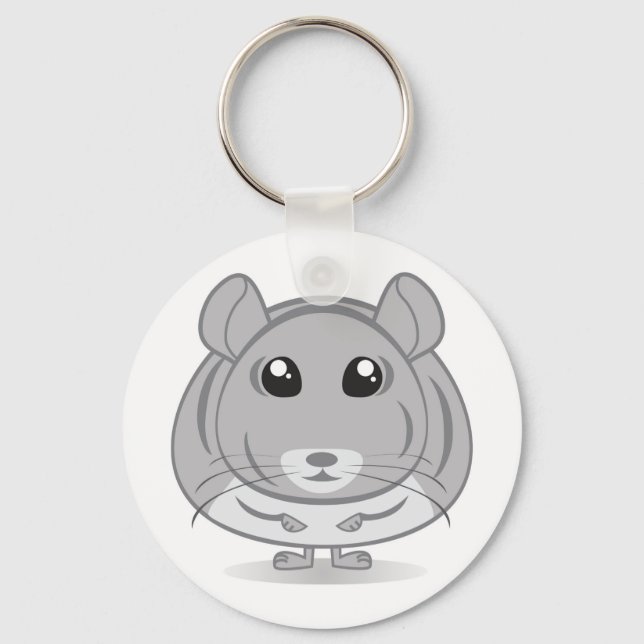 Chaveiro Chinchilla Keychain (Frente)