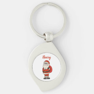Chaveiro Chinelos de Natal personalizados do Papai Noel