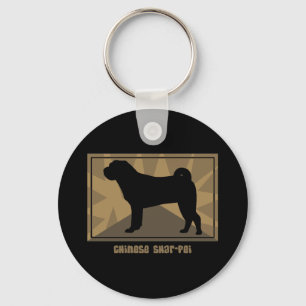 Chaveiro Chinês da terra Shar Pei