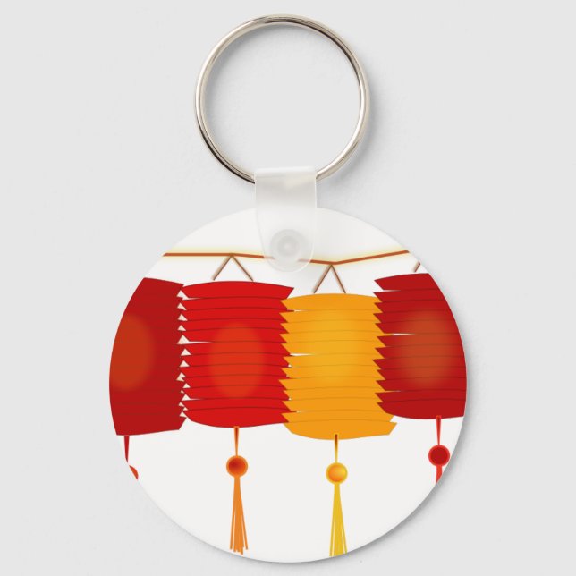 Chaveiro Chinese Paper Lanterns (Frente)
