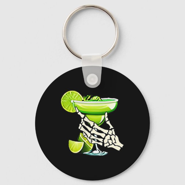 Chaveiro Chip Dippin Margartta Sippin Cinco De Mayo 2 Sided (Frente)