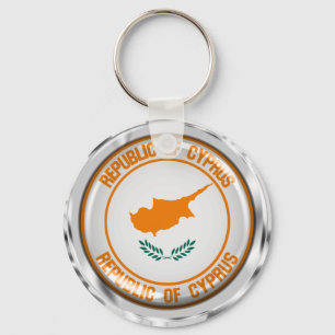 Chaveiro Chipre Round Emblem
