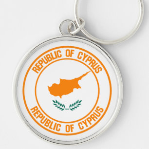 Chaveiro Chipre Round Emblem