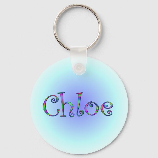 Chaveiro Chloe Arco-íris (Frente)