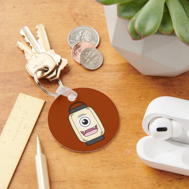 Chaveiro Chochin-obake Japonês (Lanterna de Papel) (Mesa)