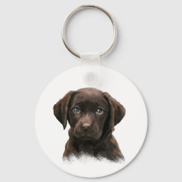 Chaveiro Chocolate Labrador Retriever Brown