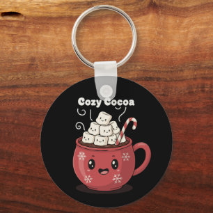 Chaveiro Chocolate Quente Kawaii Fofo Natal