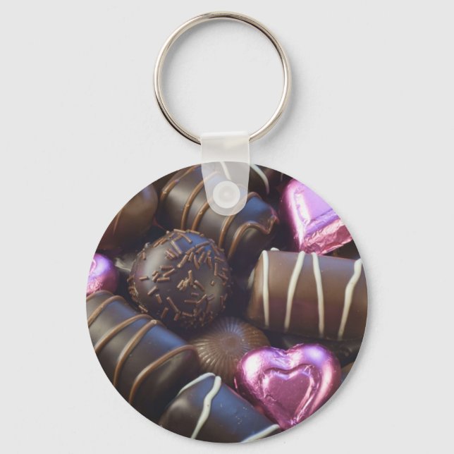Chaveiro chocolates with pink foil (Frente)