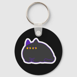 Chaveiro Chonky Black Cat Keychain 