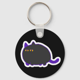 Chaveiro Chonky Black Cat Keychain