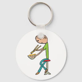 Chaveiro Chopsticks E Noodles