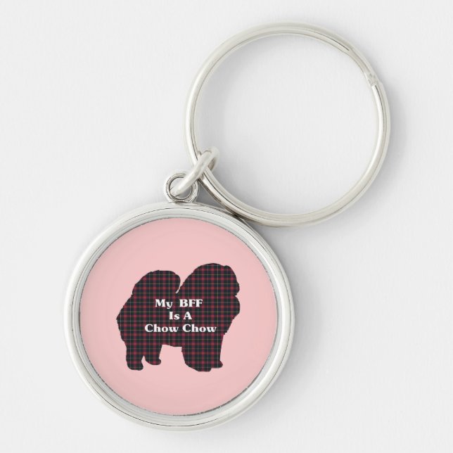 Chaveiro Chow Chow BFF (Frente)