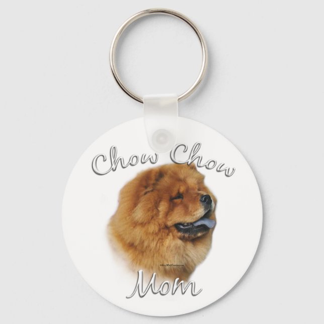 Chaveiro Chow Chow Mãe (Frente)