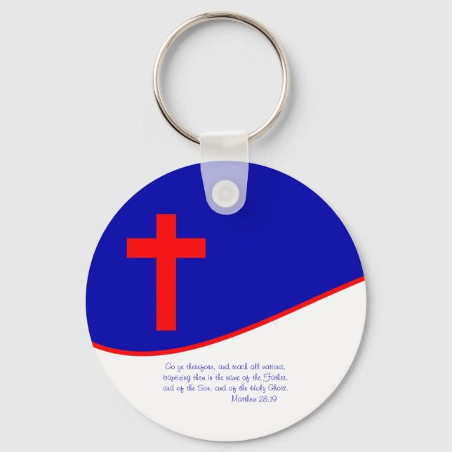 Chaveiro Christian Flag Inspirado (Frente)