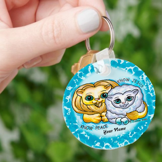 Chaveiro Christian Know Jesus (Criador carregado)