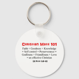 Chaveiro Christian Math 101