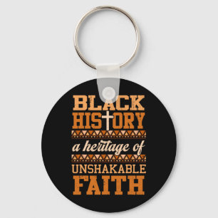 Chaveiro Christian Melanin Imabalável História Negra da Fé