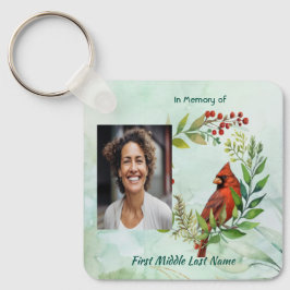 Chaveiro Christian Memorial Keepsake Cardinal Bird