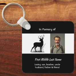 Chaveiro  Christian Memorial Stag Deer Outdoorsman
