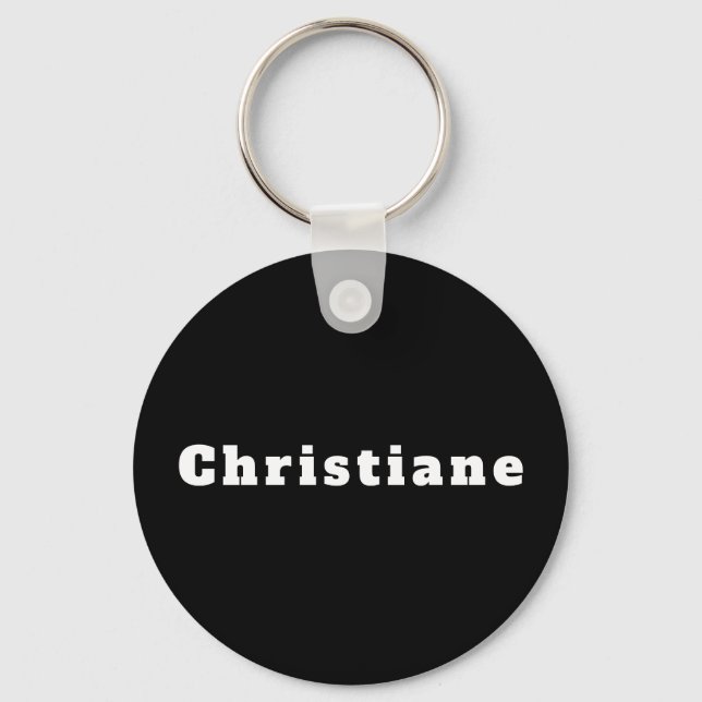 Chaveiro Christiane (Frente)