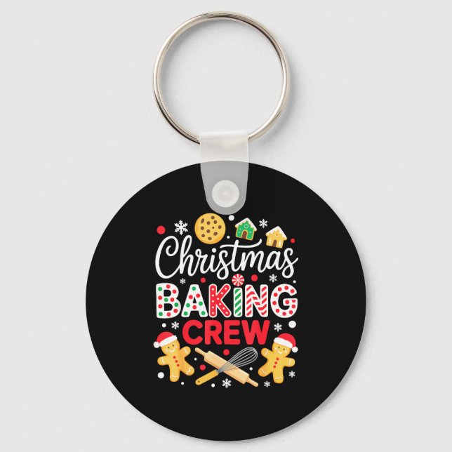 Chaveiro Christmas Baking Crew Shirt Christmas Cookie Men W (Frente)