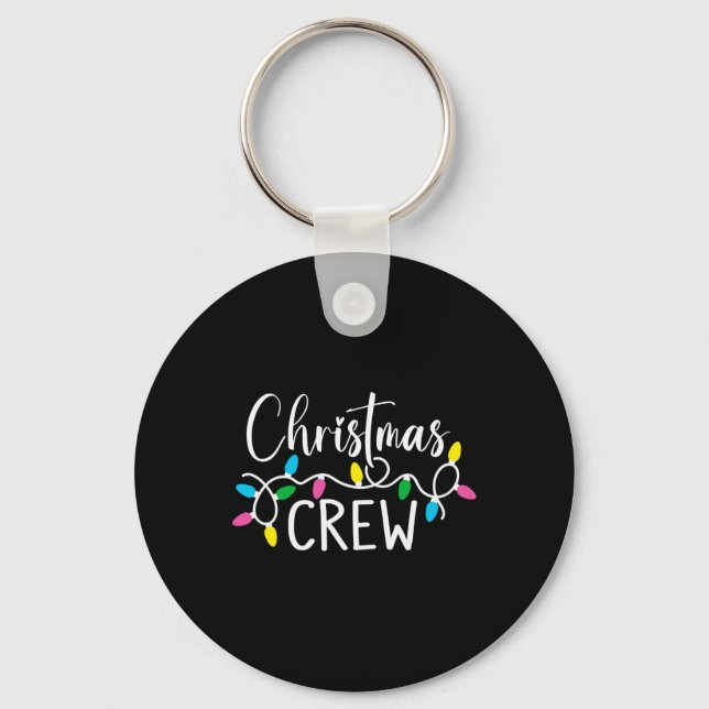 Chaveiro Christmas Crew Funny Family Christmas T Shirt  (Frente)