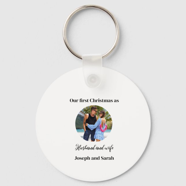 Chaveiro Christmas Family Keychain (Frente)