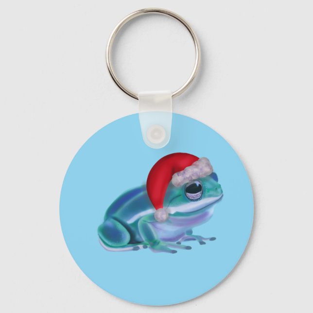 Chaveiro Christmas frog (Frente)