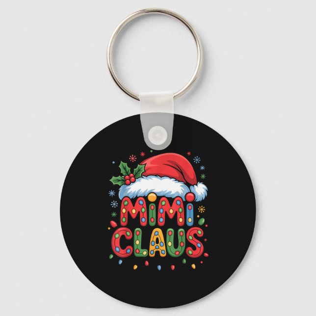 Chaveiro Christmas Mimi Claus Holiday Cheer Family Season H (Frente)